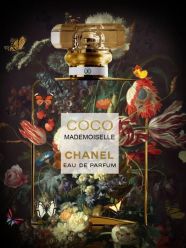 Glasschilderij Coco Chanel | Ter Halle | 062